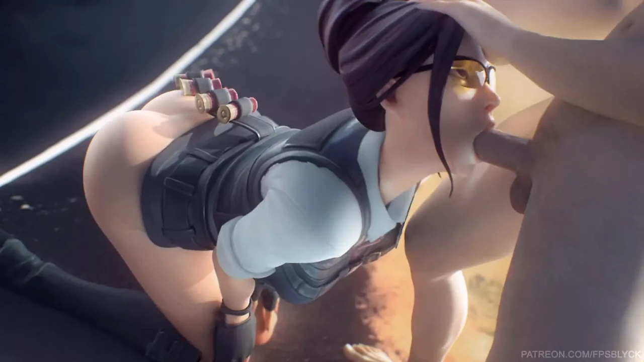 Fortnite - Rook on Her Knees Blowjob Animation (Soun)