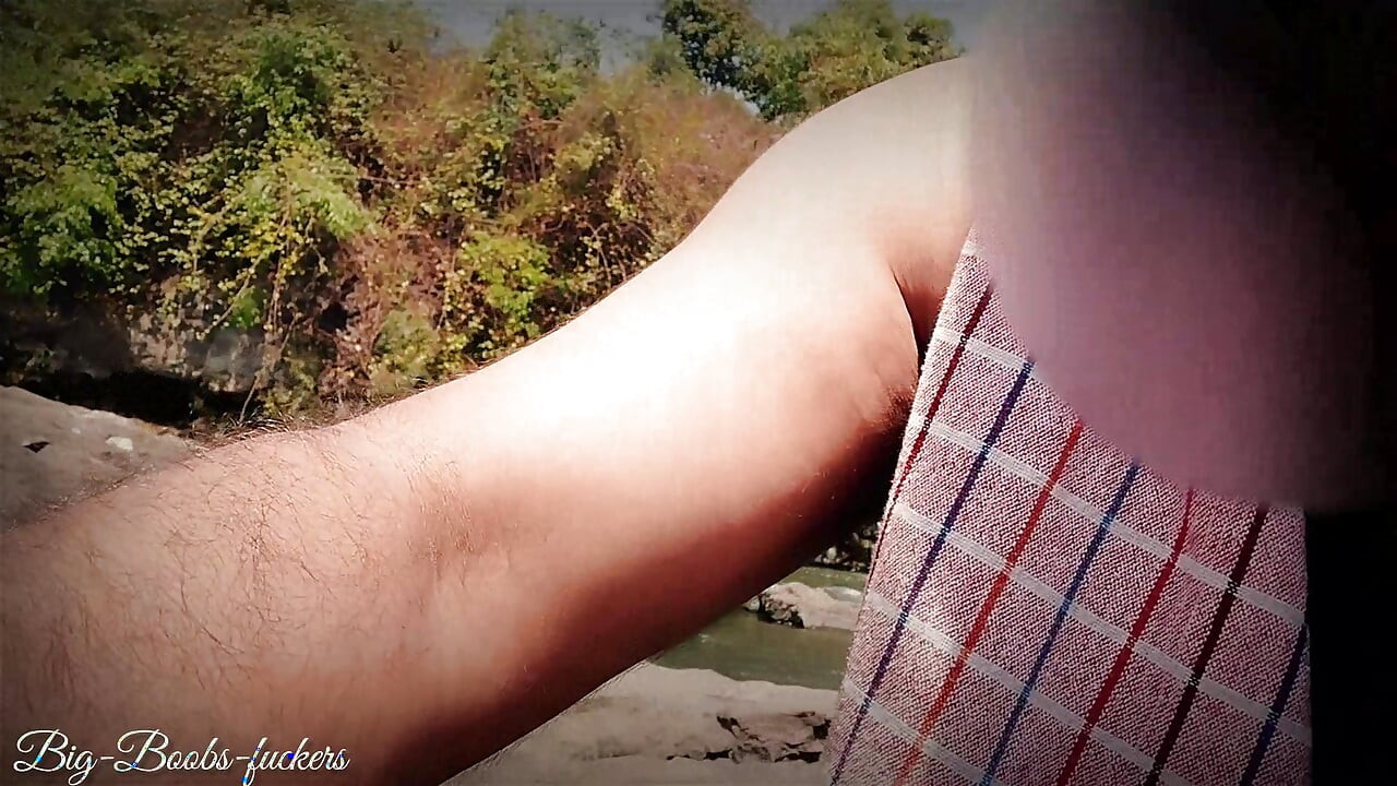 Behind the Waterfall, a Warmth Lies Sex Between Two Lovers.