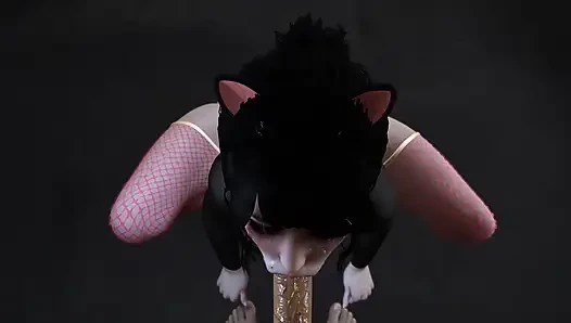 POV Deepthroat From a Pet Girl - Teen Blowjob