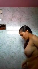 Hot gf undress for my handjob