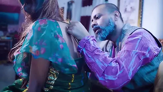 Bete ke ghar pe nhi rahne par sasur ne meri jawani ki pyaas bujhai