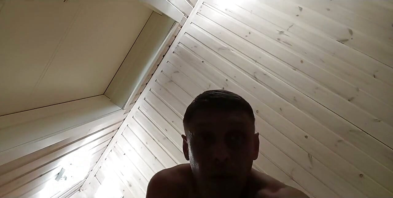 A Big Dildo with a Thread Stretches My Ass