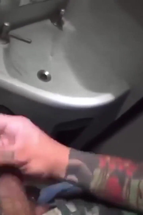 Masturbating Inside the Bus Bathroom