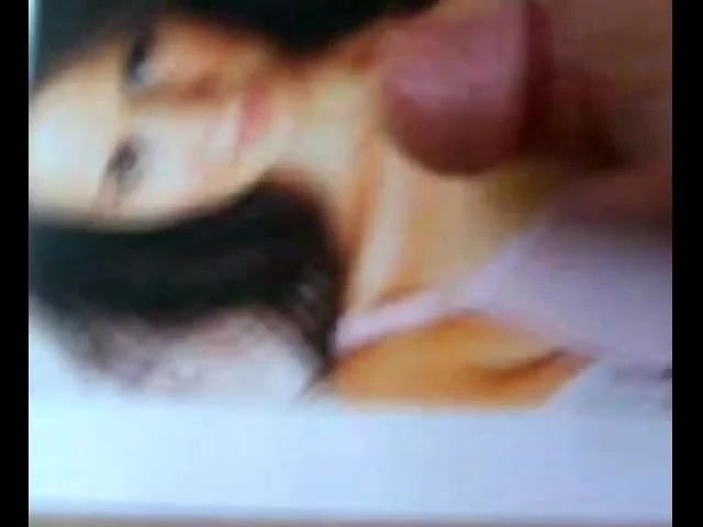 Hot Brunette Cum Tribute