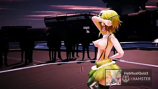 Mmd r18 gumis toket gummy toket cam seks hentai 3d cosplay selingkuh parodi istri milf Asia waifu susu publik