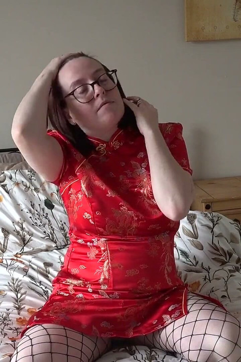 Cheongsam kjole og vibrator