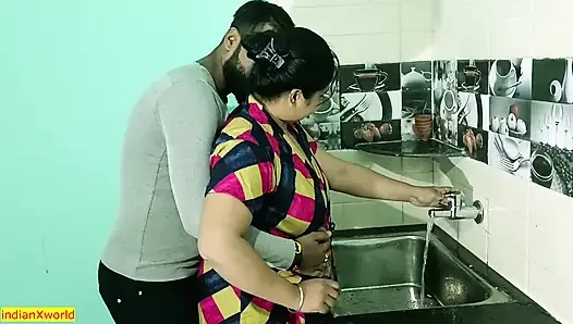 Hot Bhabhi Roleplay Sex With New Boy