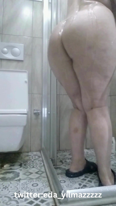Must-share moment from "I CARESSED MY PUSSY ASS AND TITS IN THE SHOWER- TURKISH MILF- BIG TITS- BIG ASS- TURKISH"