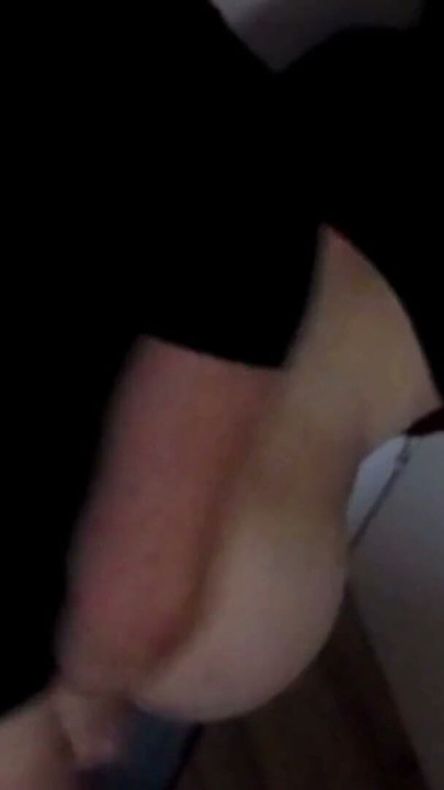 UDA standing doggystyle quickie while MILF sucks a big white dildo cock | Clip 3