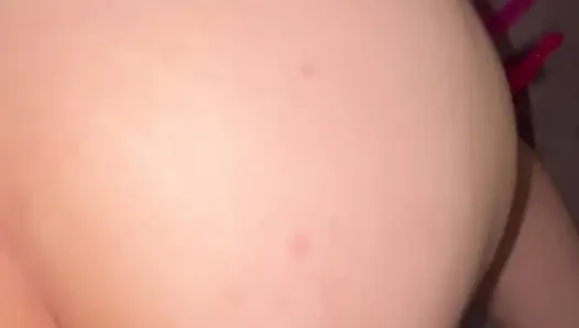 Teen pussy Deep dildo fuck