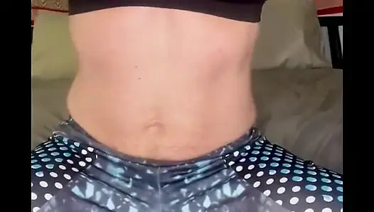 Cspot Works Out and Gets so Horny They Have to Rub Out a Loud Orgasm