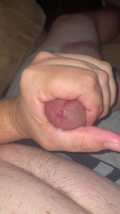 Cum shot! Quick release before bed!