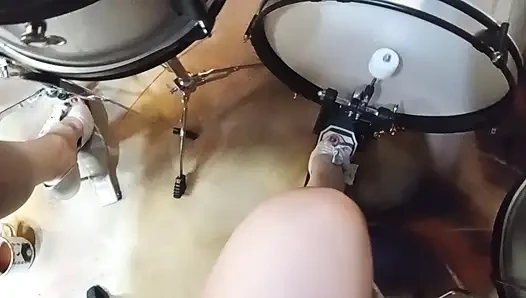 Drumming in High Heels
