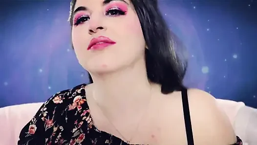 Asmr lipstik merah muda di plexiglass