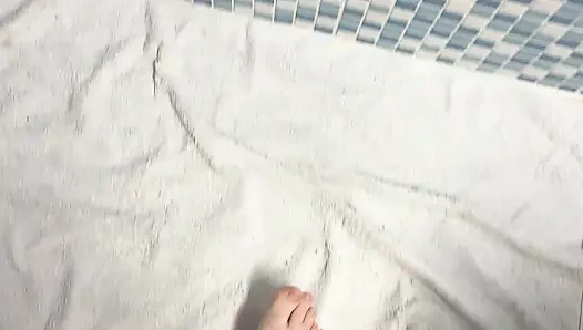 Washing Dirty Feet