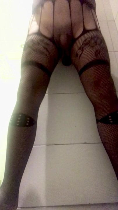 Fishnet Anal Fuck