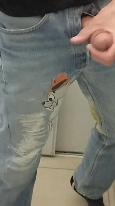 Denim Levi's Masturbation