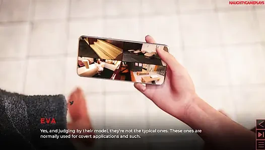 The Synthetic Part 11 By Carbon - Stepmom Has The Best Huge Boobs & Juicy Nipples , Two Sexy MILFS