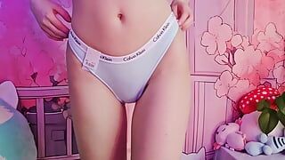 CALVIN KLEIN panties & thongs try on haul.