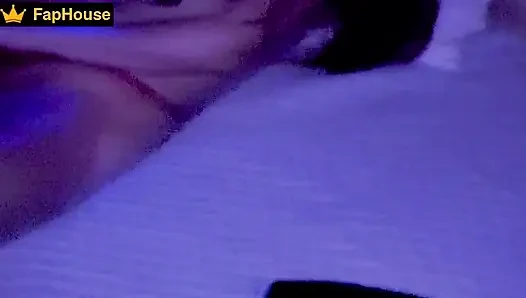 Lonely stepdaddy fucks stepdaughter while she goes about her business