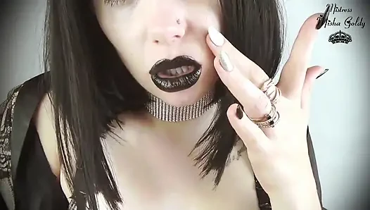 Cewek kulit hitam menggoda joi