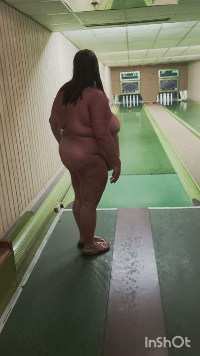 Many wanted to see a video of me bowling naked