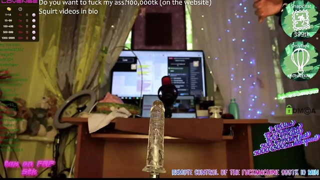 Fuck machine beautiful tattooed whore