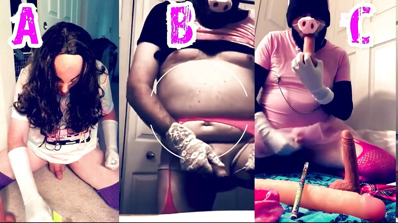 Sissy gay game 1 which one makes you cum harder a b or c