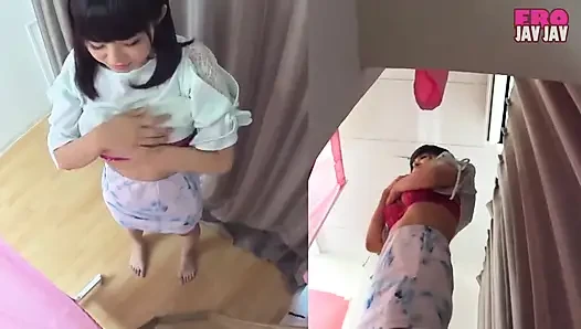 Sesi pemotretan pribadi cewek amatir yang berani mengabadikan momen menggoda dan sudut sensual -pt.4