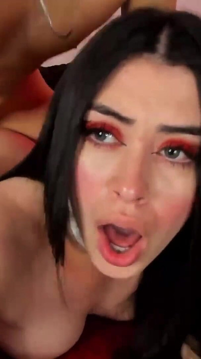 I lie down on our bed and let them drill my ass really hard. | Clip 2