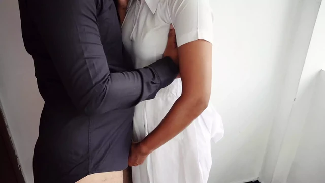 Sri Lankan School Slut Fuck with her teacher After Class