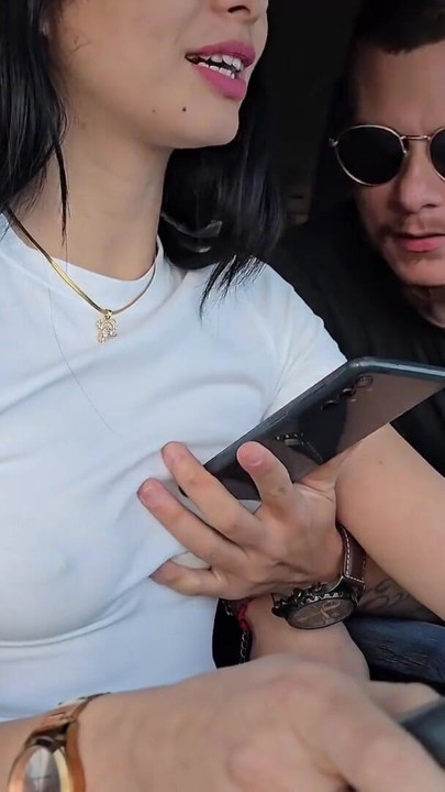 I picked up an UBER client without a bra! | Clip 2