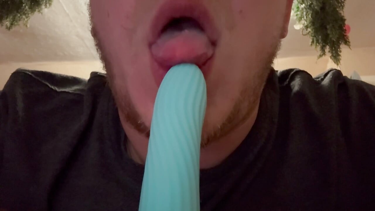 Sání ve zpomalené mo - dildo