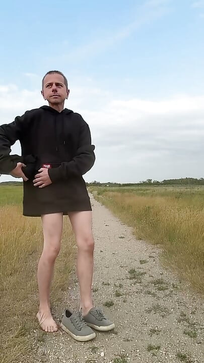 Keine Hose für meinen Spaziergang
