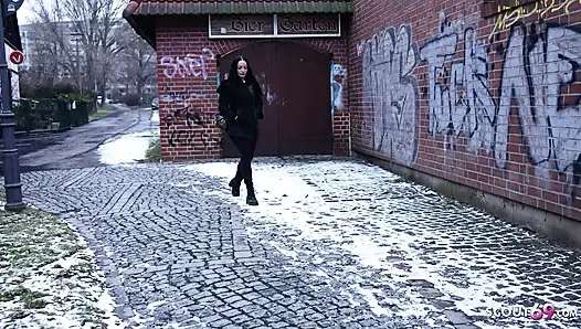 GERMAN SCOUT - Deutsches Tattoo Model Mandy Heart beim Casting Sex