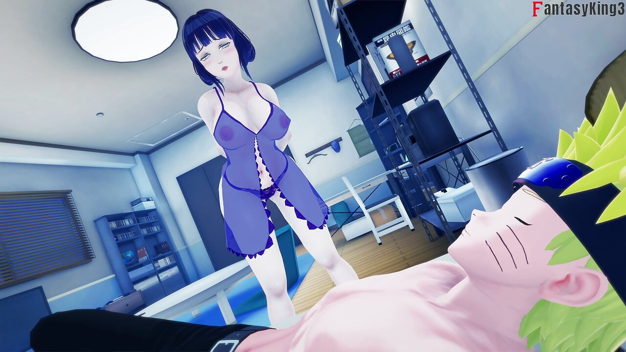 Hinata fucks a BBC while Naruto is in the room next door - Hinata NTR: Sinobi's Affair - Full Movie on patreon: Fantasyking3