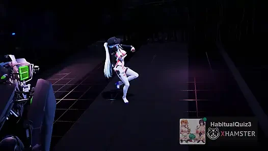 mmd r18 HK416 Klukai kancolle kantai cosplay ahegao tanz 3d-hentai in den arsch gefickt