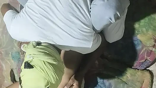 The pleasure of having sex comes from such a hot girl in a desi village
