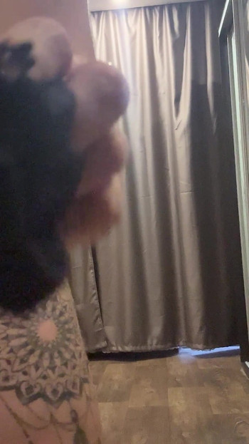 Fuck My Beautiful and Hard Tits! First I Spit a Lot on the Tits and Then Fuck Them!
