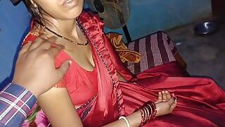 Video seks bhabhi comel👙dalam saree merah seksi di luar