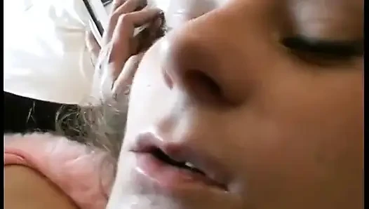 She Shows Her Gorgeous Tits Through the Window Until He Can't Take It Anymore...