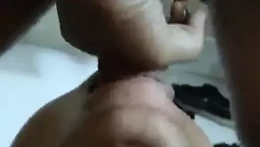 Mature aunty blowjob, Hindi audio