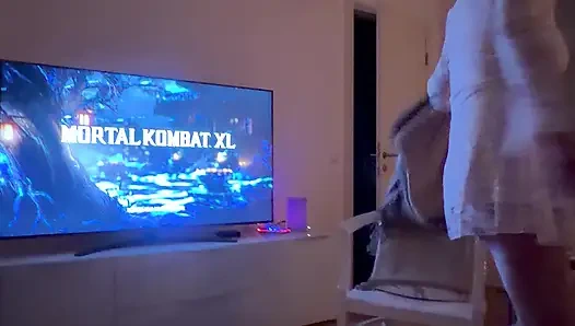 Horny acquaintance fucked by my neighbor