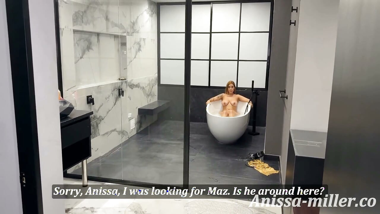 My Husband at the Office and My Stepbrother-in-law Between My Legs in the Tub