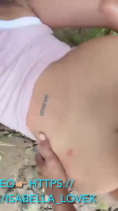 ISABELLA GOES OUT TO ENJOY NATURE AND GETS FUCKED VERY HARD | Clip 1