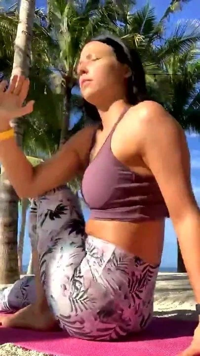 Tenille Dashwood rapid yoga compilation 1