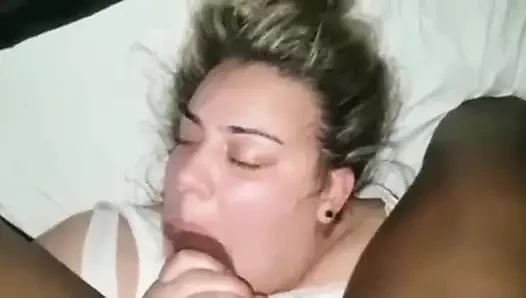 Bbwbootyful sucking BBC Nata4sex hard dick facefuck