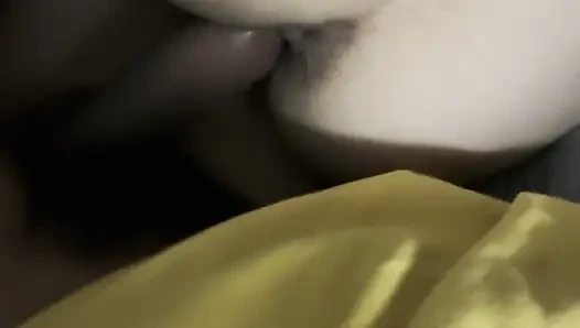 Amateur couple midnight side fuck