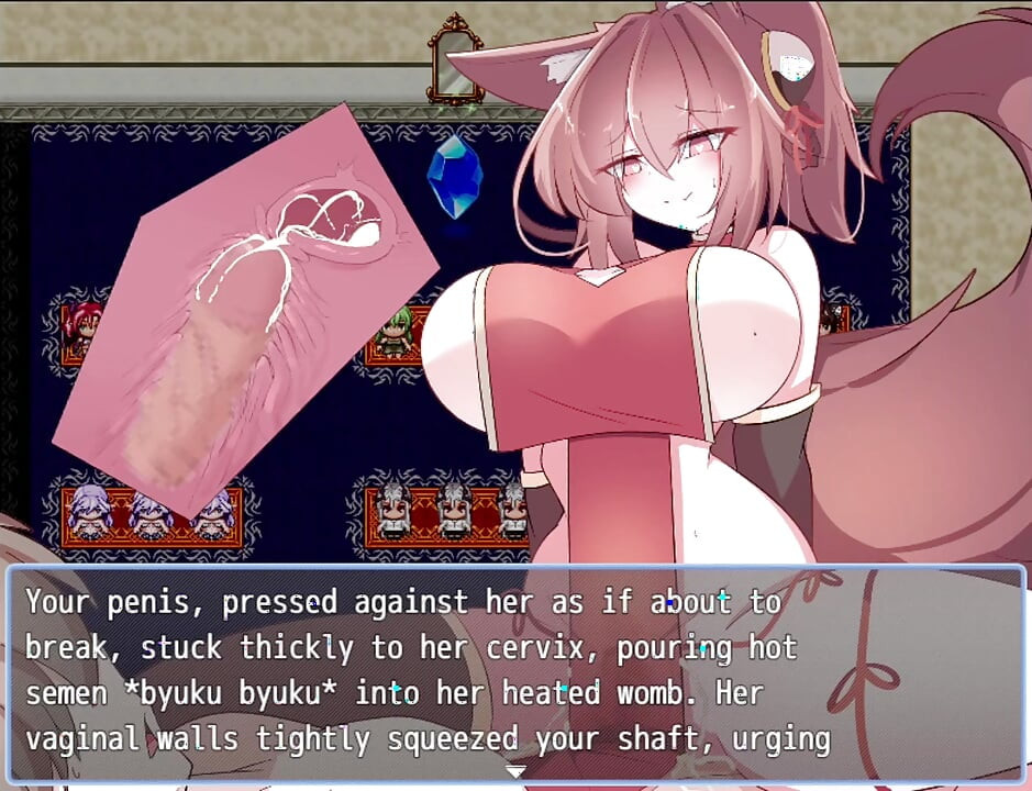 Berättelser svansar Inugami scener