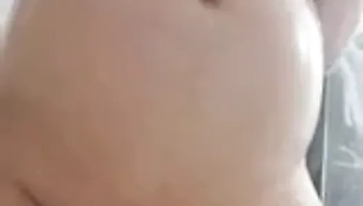 Big tit pregnant shower clip